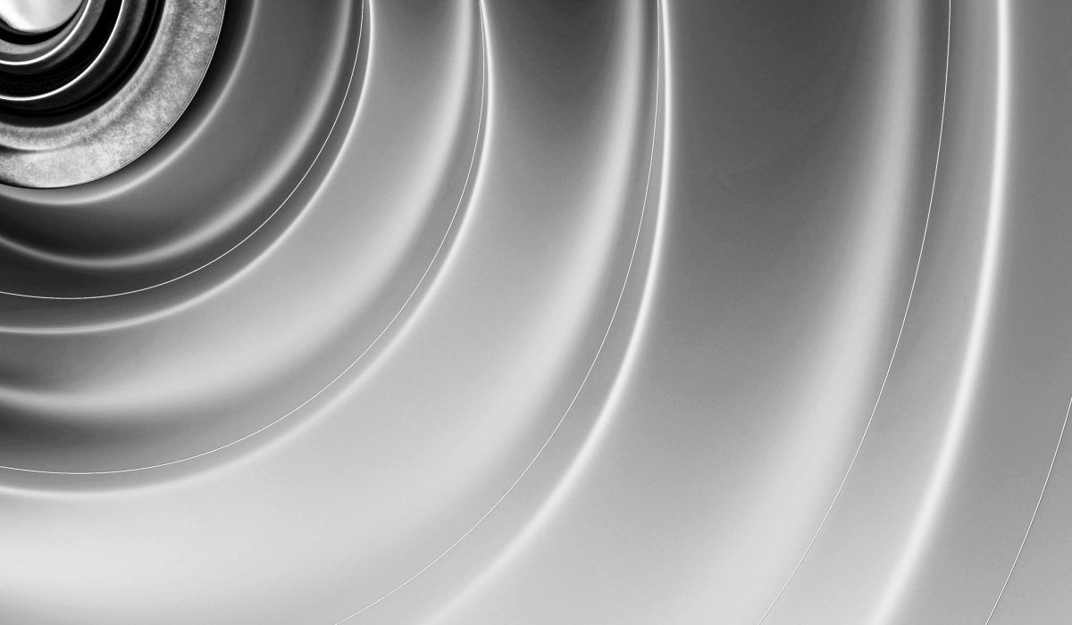 Elegant Black Curve Background for Modern Designs